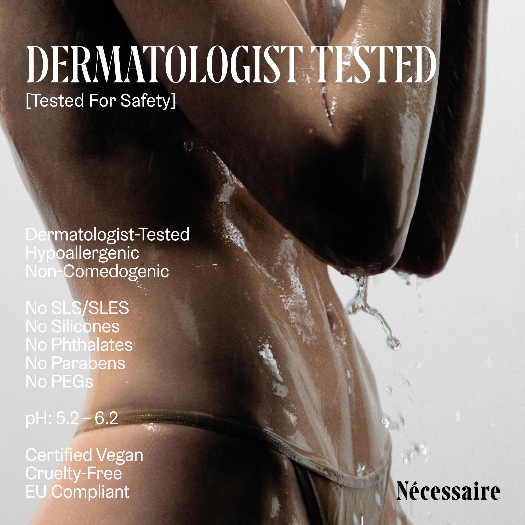 Nécessaire The Body Exfoliator fragrance-free icon, indicating sensitive-skin friendly design.