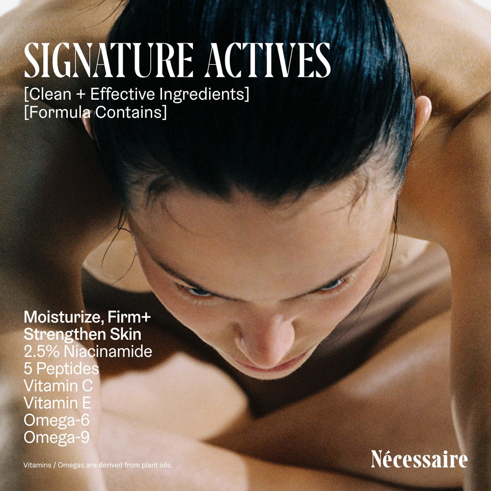 Omega 6/9 rich plant oils in Nécessaire body lotion mini eucalyptus for nourishment.