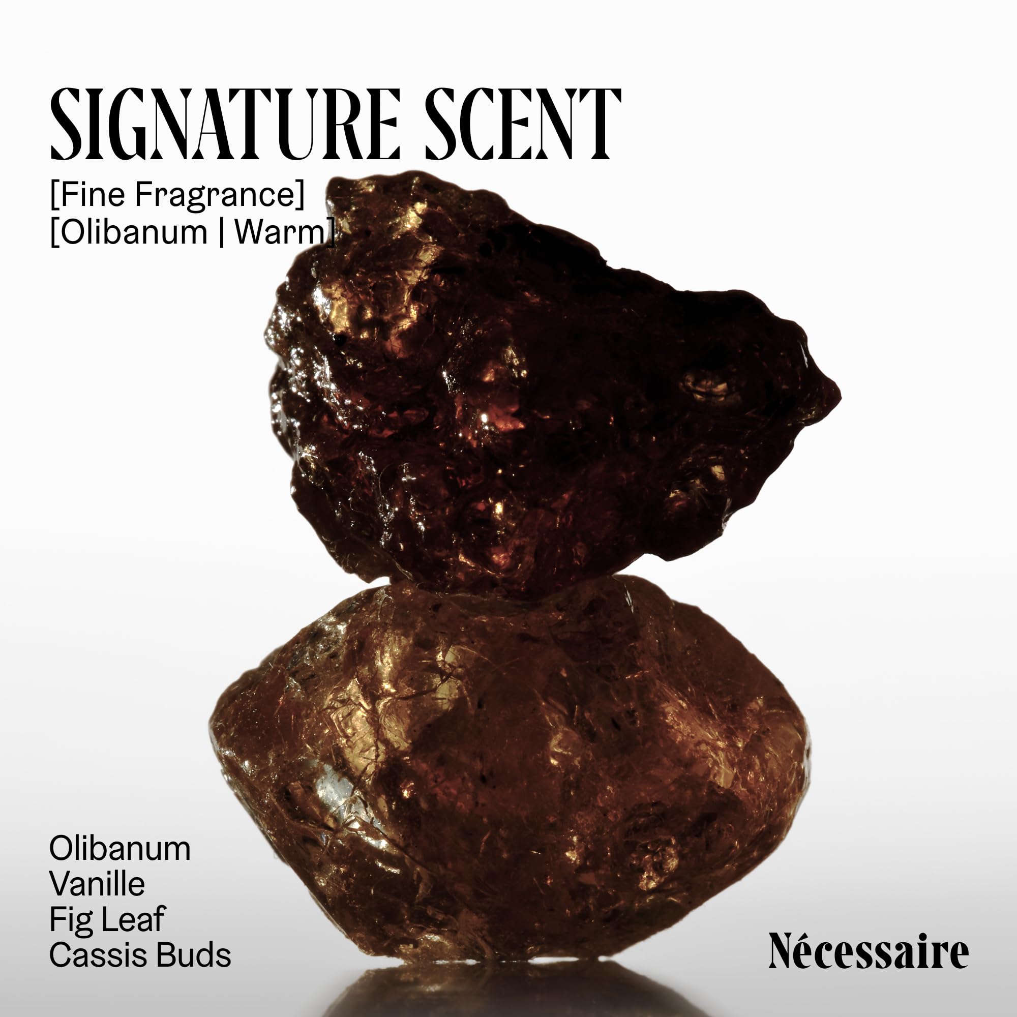 Nécessaire Deodorant Olibanum no-aluminum icon reinforces skin-friendly formulation