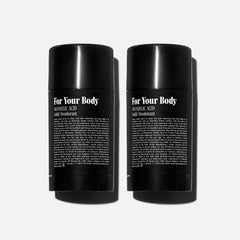 Nécessaire Deodorant Santal packaging detail highlights sustainable, minimal design for everyday routines.