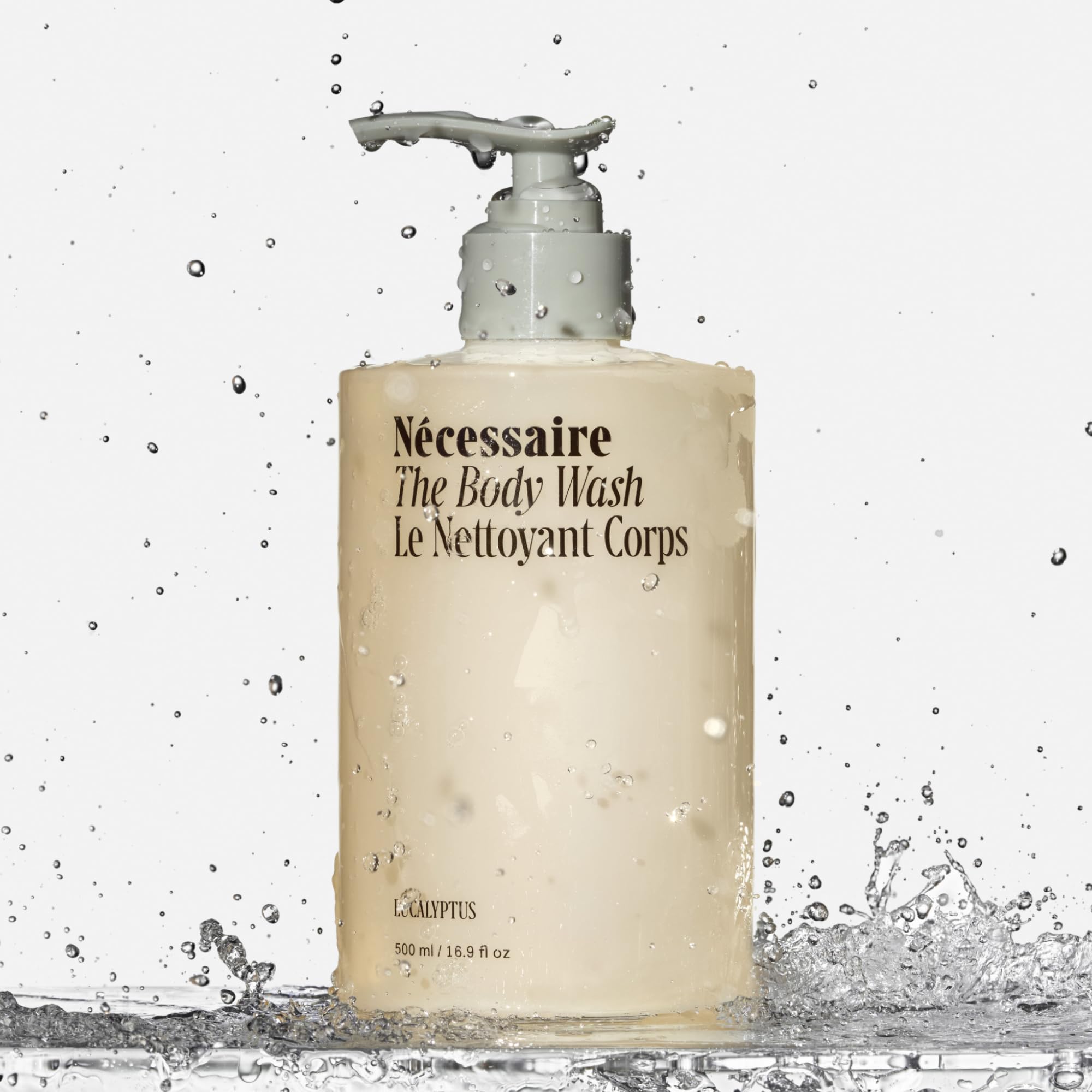 Nécessaire Eucalyptus bottle pour with controlled dispensing