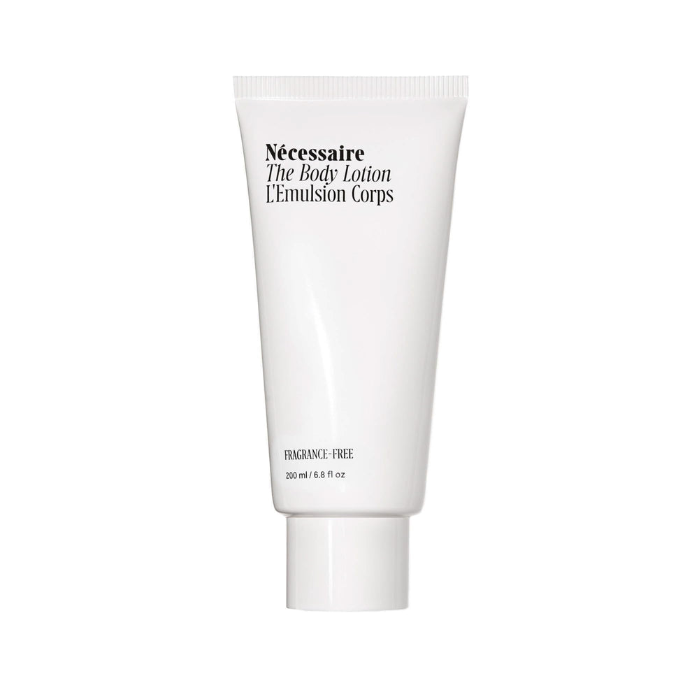 Nécessaire fragrance-free body lotion bottle front for daily moisture