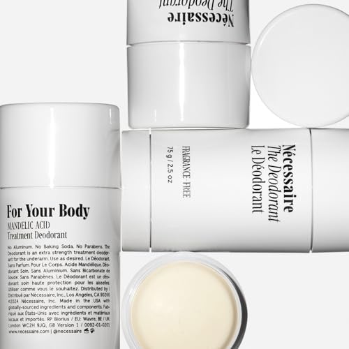 Nécessaire fragrance-free deodorant hypoallergenic design suits sensitive skin.