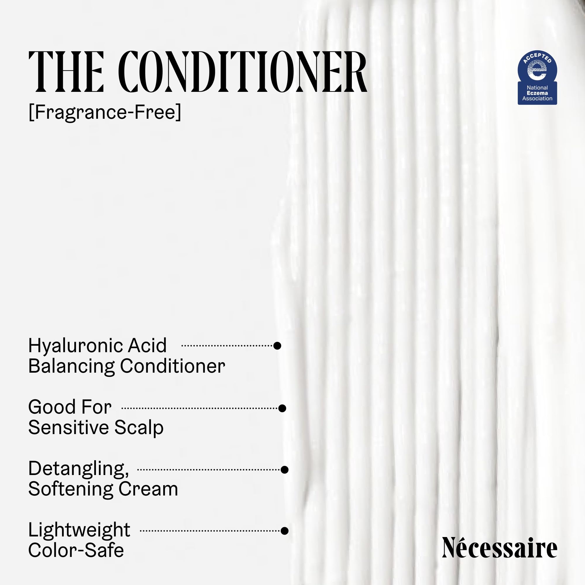 Nécessaire Hair Duo textured hair — daily cleanse with balanced moisture.