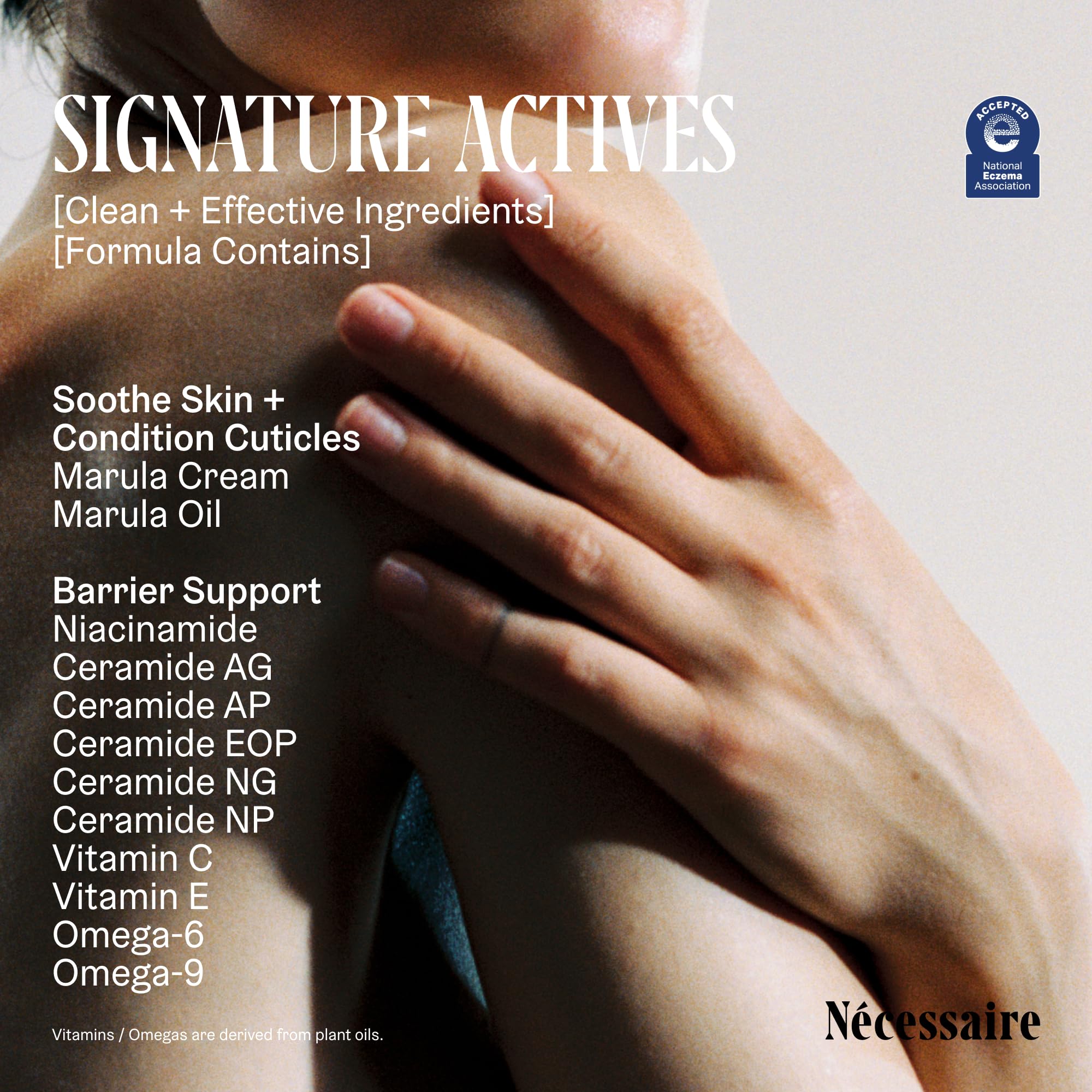 Nécessaire Hand Cream with marula butter and oil for nourishment
