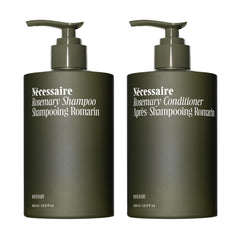 Nécessaire Rosemary Hair Duo shampoo bottle for a refreshing scalp cleanse.