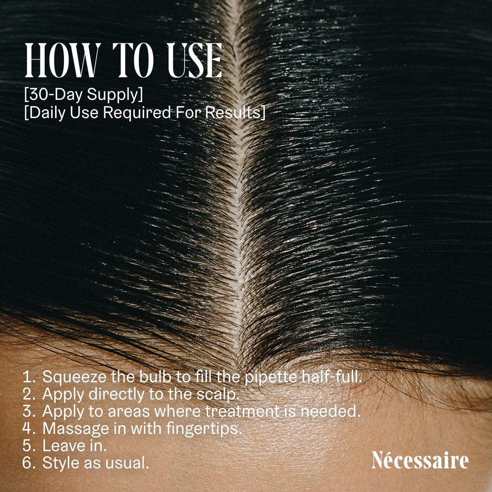 Nécessaire Rosemary Serum vegan, clean-label branding for conscious shoppers.