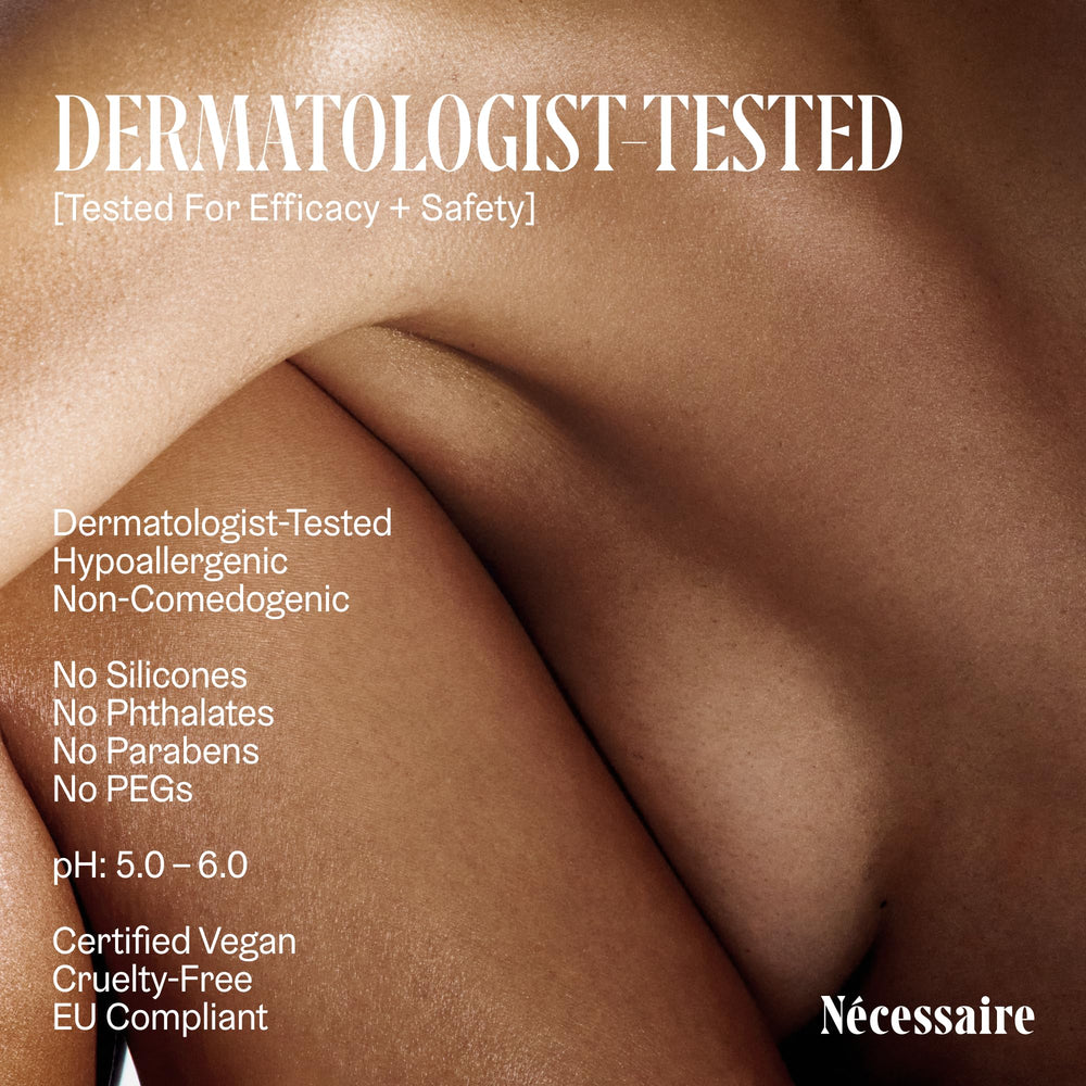 Nécessaire The Body Vitamin C Serum 2.5% THD Ascorbate supports skin brightness