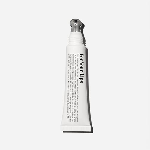 Nécessaire The Lip Balm applied on lips demonstrates a smooth, non-sticky texture for everyday wear.