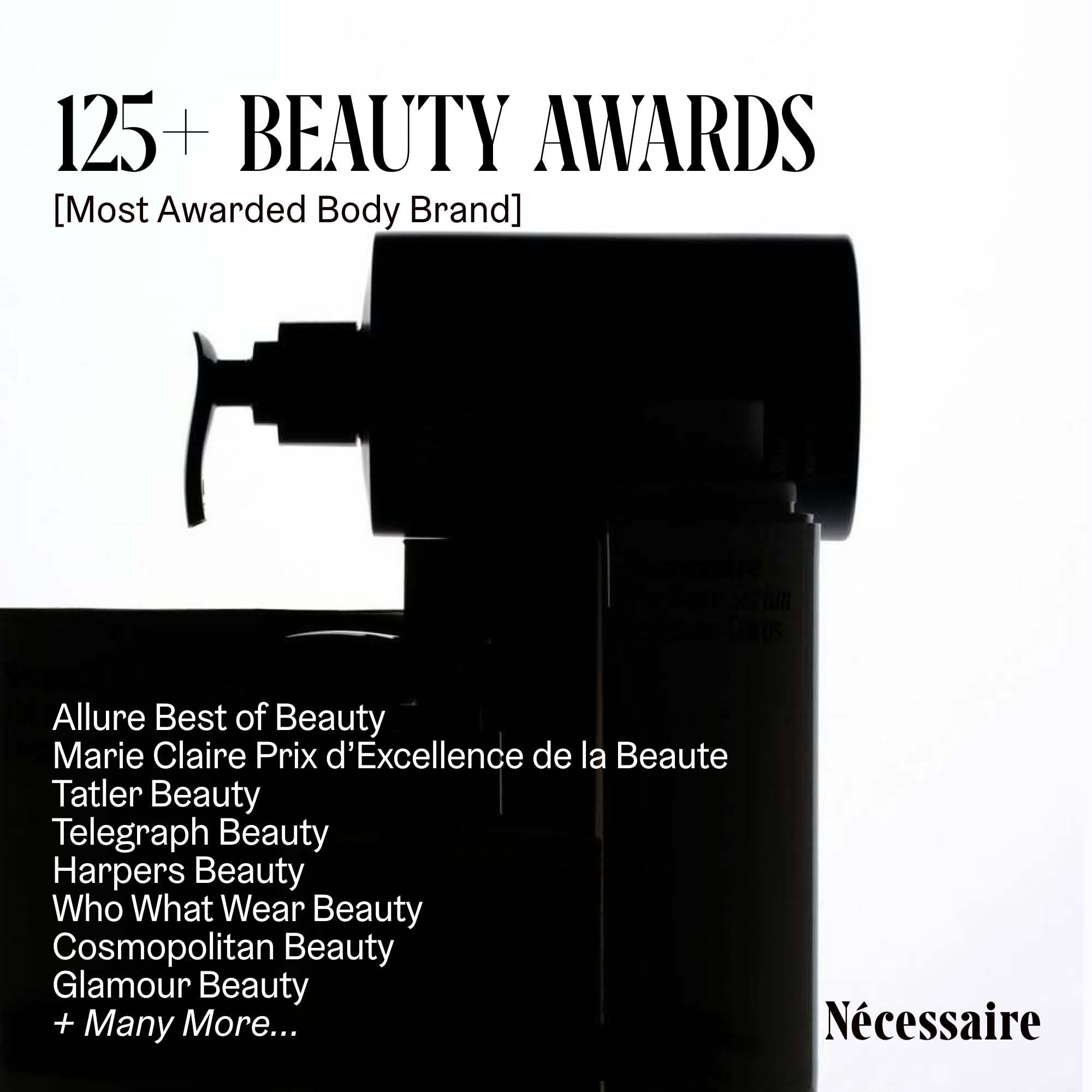 Nécessaire The Lip Balm eczema-approved badge communicates sensitive-skin suitability and safety.