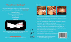 NeckTITE Magic 12-day supply box ready for on-the-go use before events