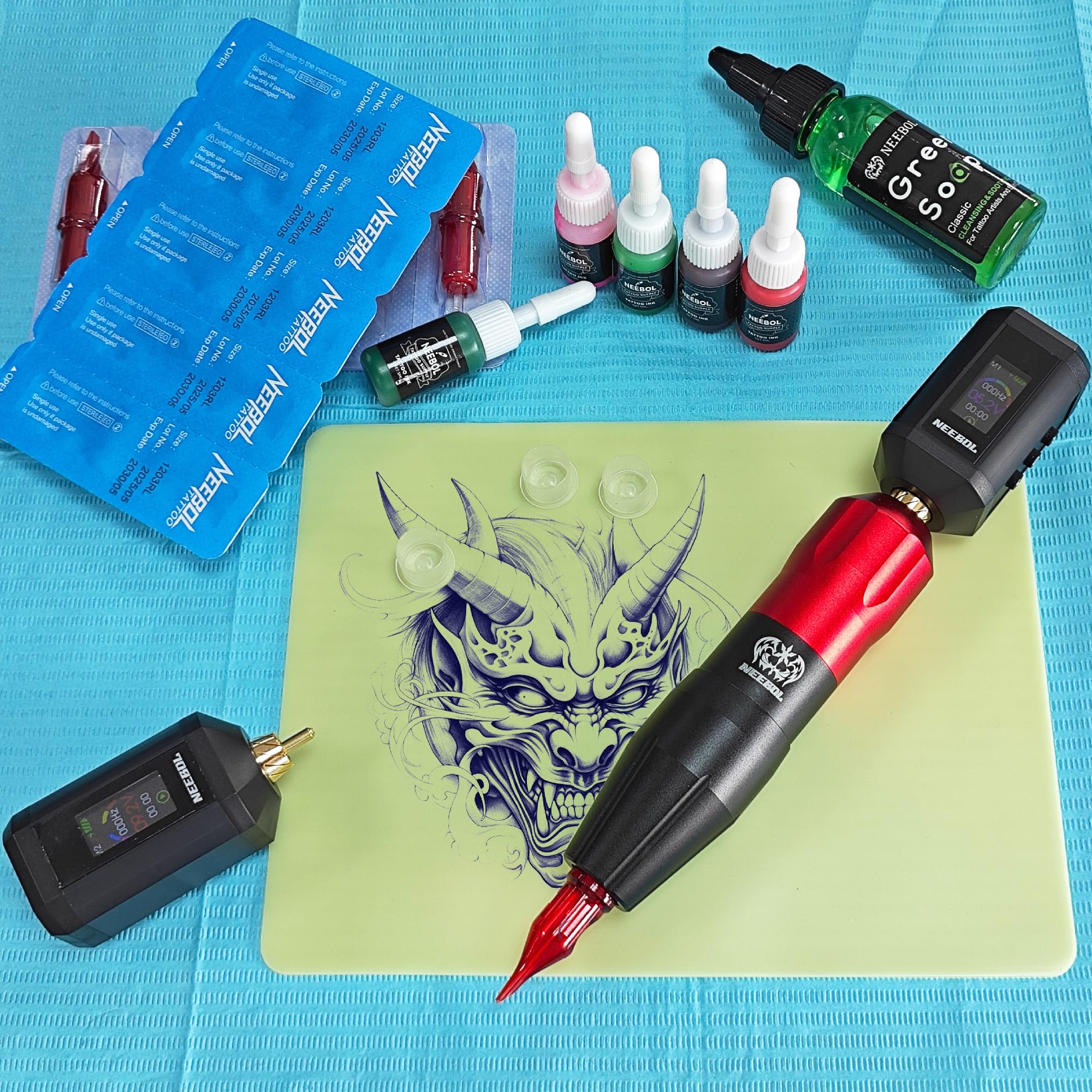Neebol charging hub keeps kit organized and ready for back-to-back sessions