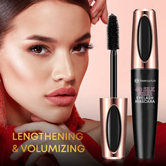 Neenoxtub 4D Silk Fiber Lash Mascara swatches waterproof wear test