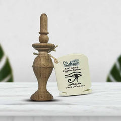 Nefertari handmade eyeliner close-up reveals artisan detail.