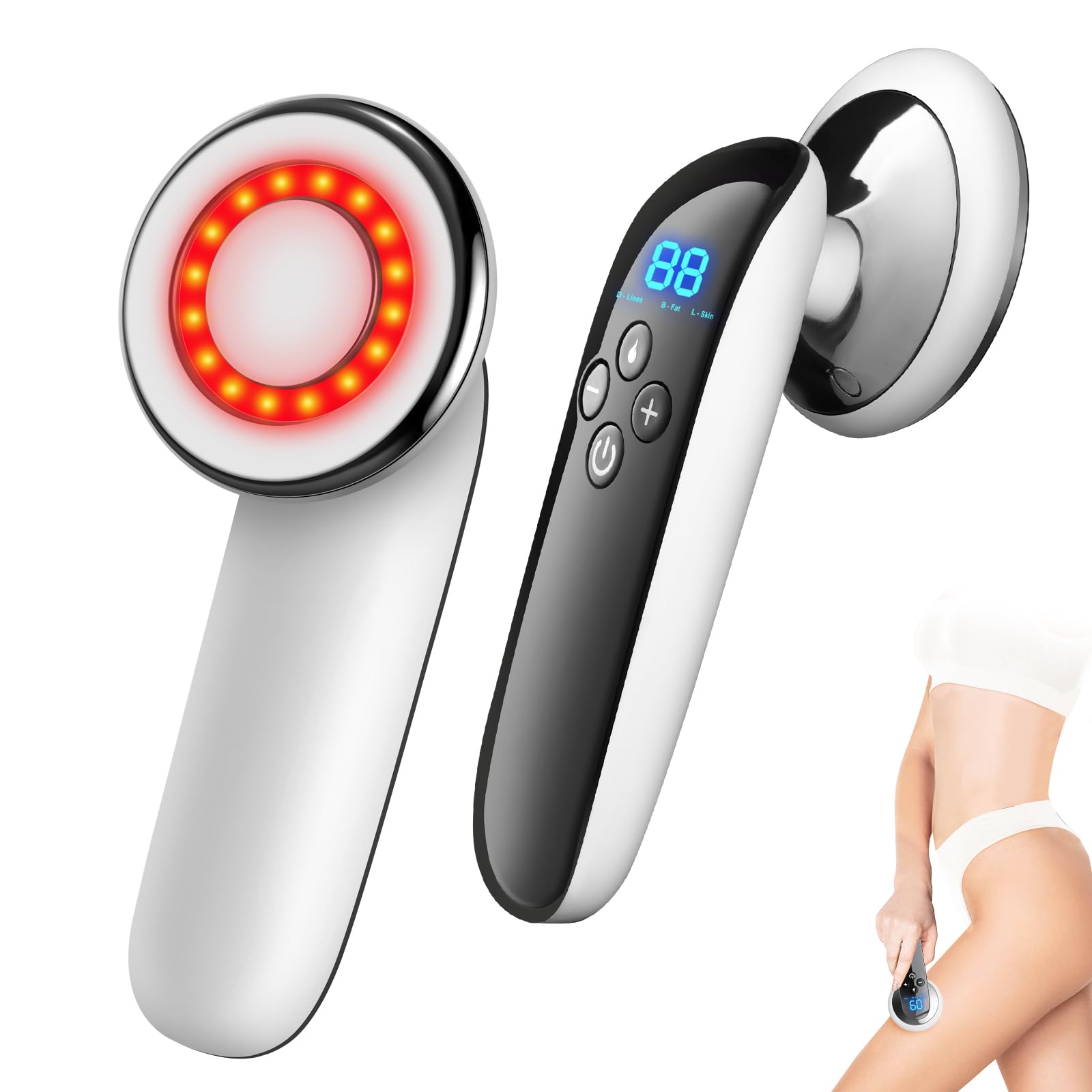 NeibuGlow body sculpting machine in compact handheld design for easy at-home use.