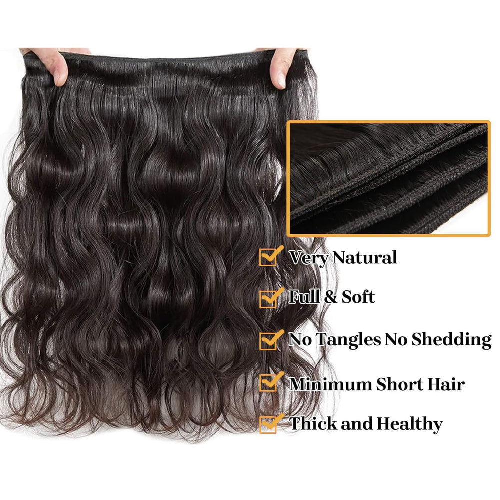 NEIHKY 5x5 HD lace closure closeup demonstrates invisible melt and parting options