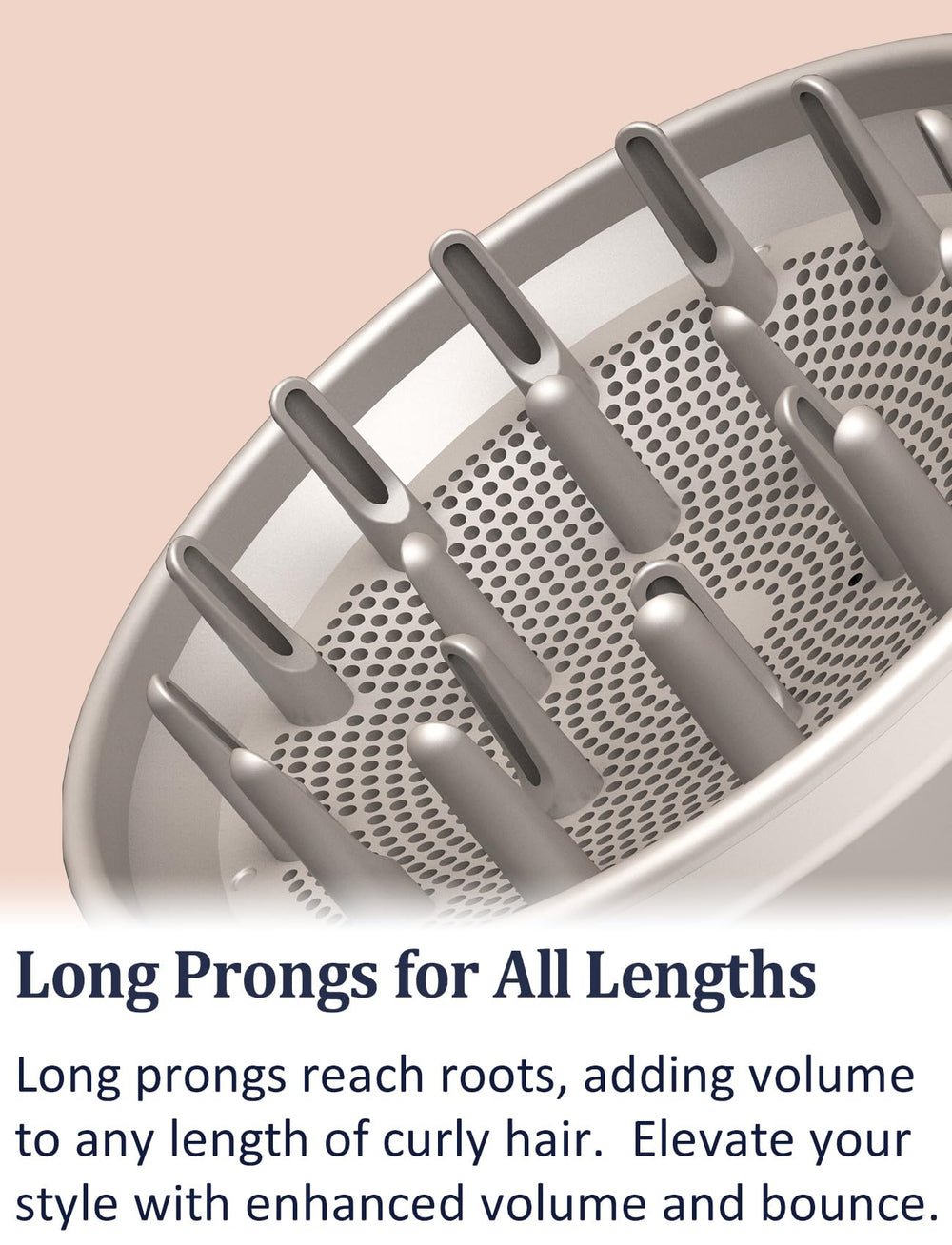 Nekuma diffuser boosts natural curls for defined waves and coils.