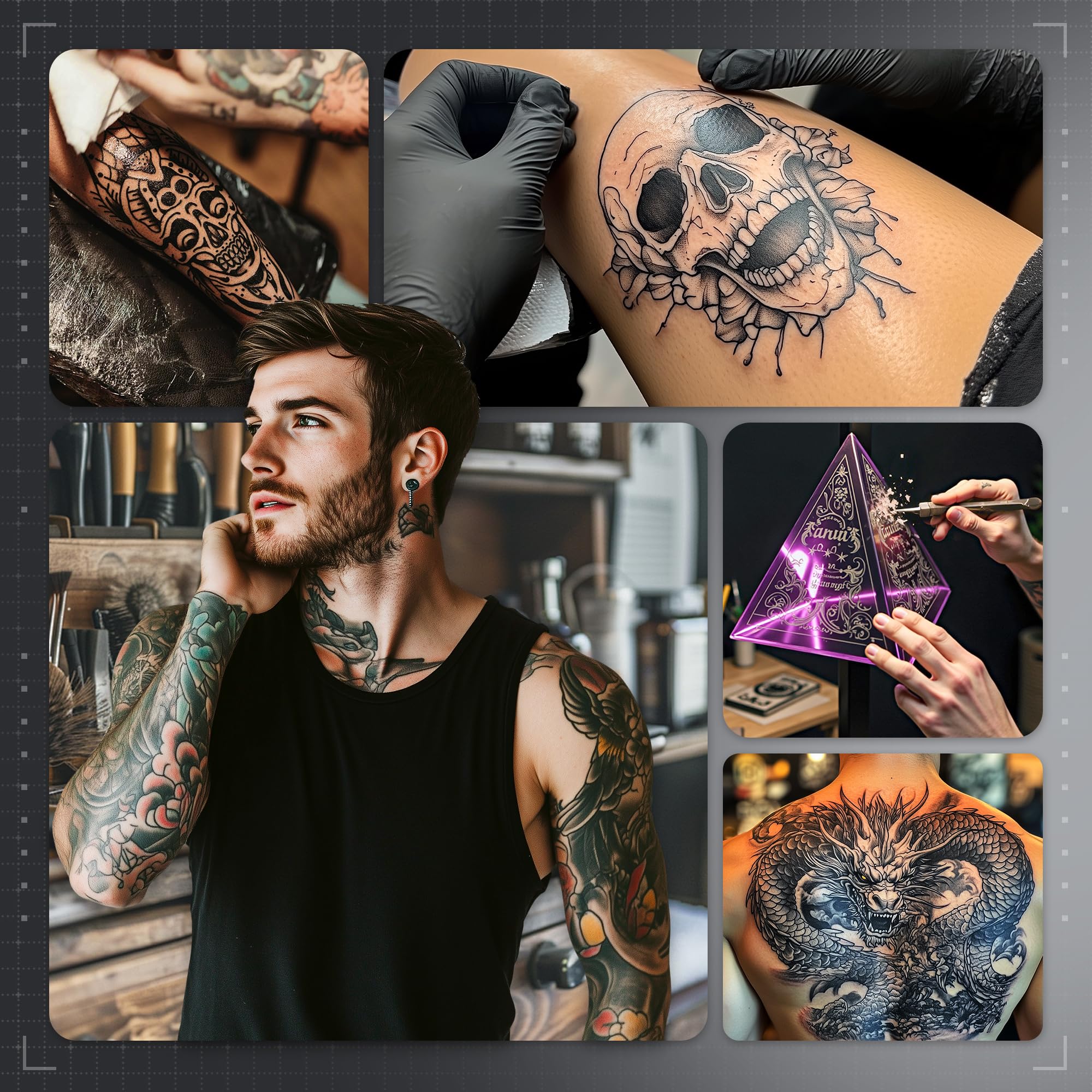 Nelko Tattoo Printer outdoor-use ready for on-site tattoo planning.