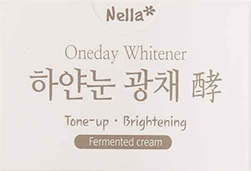 Nella tone-up cream swirl demonstrates dewy skin and pearl-like radiance