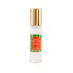 Nemat White Musk roll-on in glass bottle for long-lasting, alcohol-free scent.