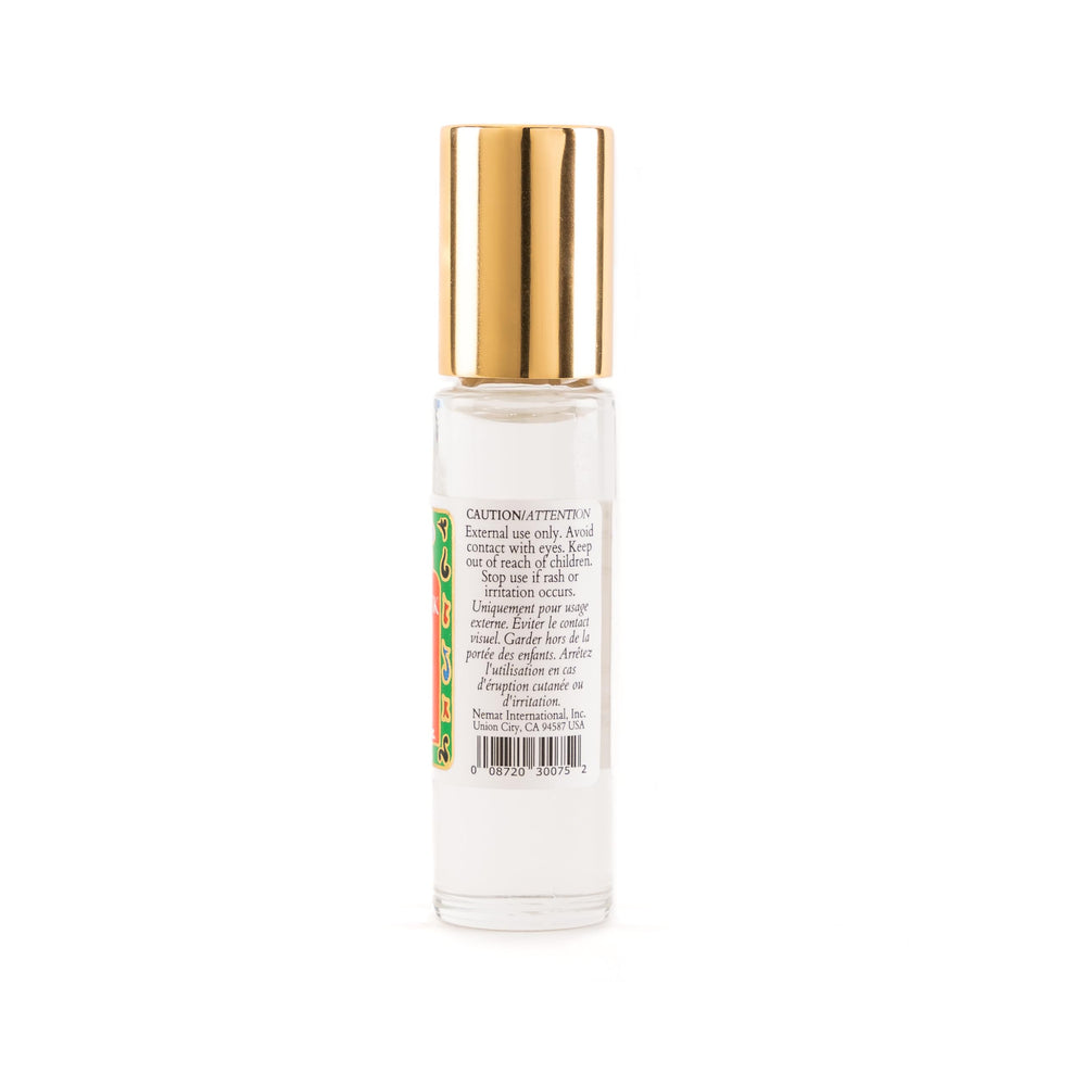 Nemat White Musk applied on wrist delivers a long-lasting, alcohol-free scent.