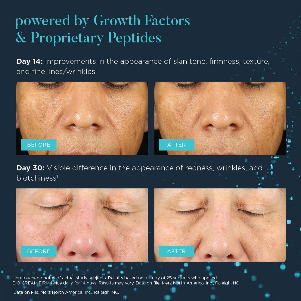 Neocutis Bio Cream Firm textured swatch showing rich cream coverage.