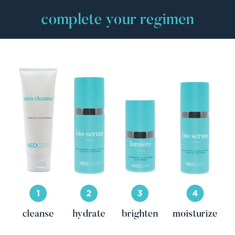 Neocutis Bio Serum Firm complements nightly skincare routines with hydration.
