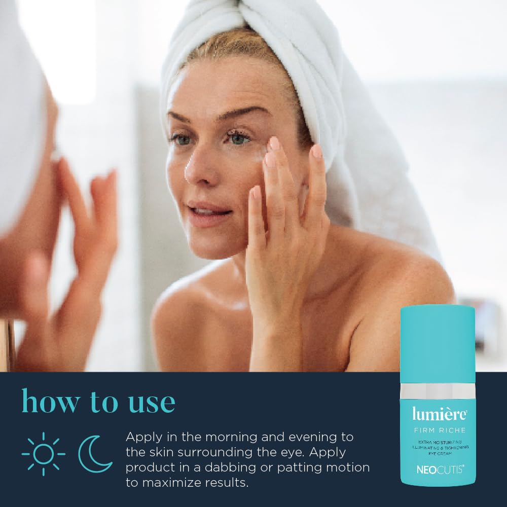 NEOCUTIS Lumière Firm Riche nightly routine shot for consistent care