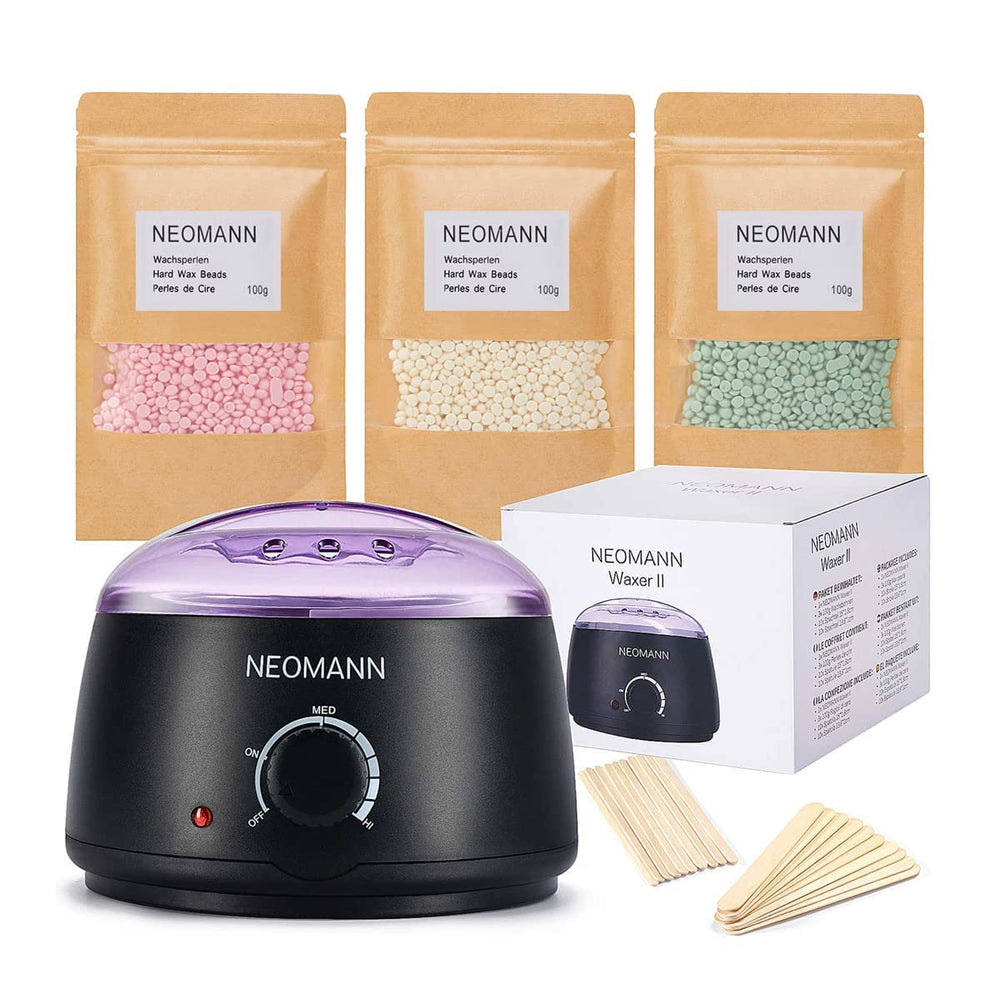 NEOMANN Waxer II wax warmer with adjustable temperature for precise at-home waxing