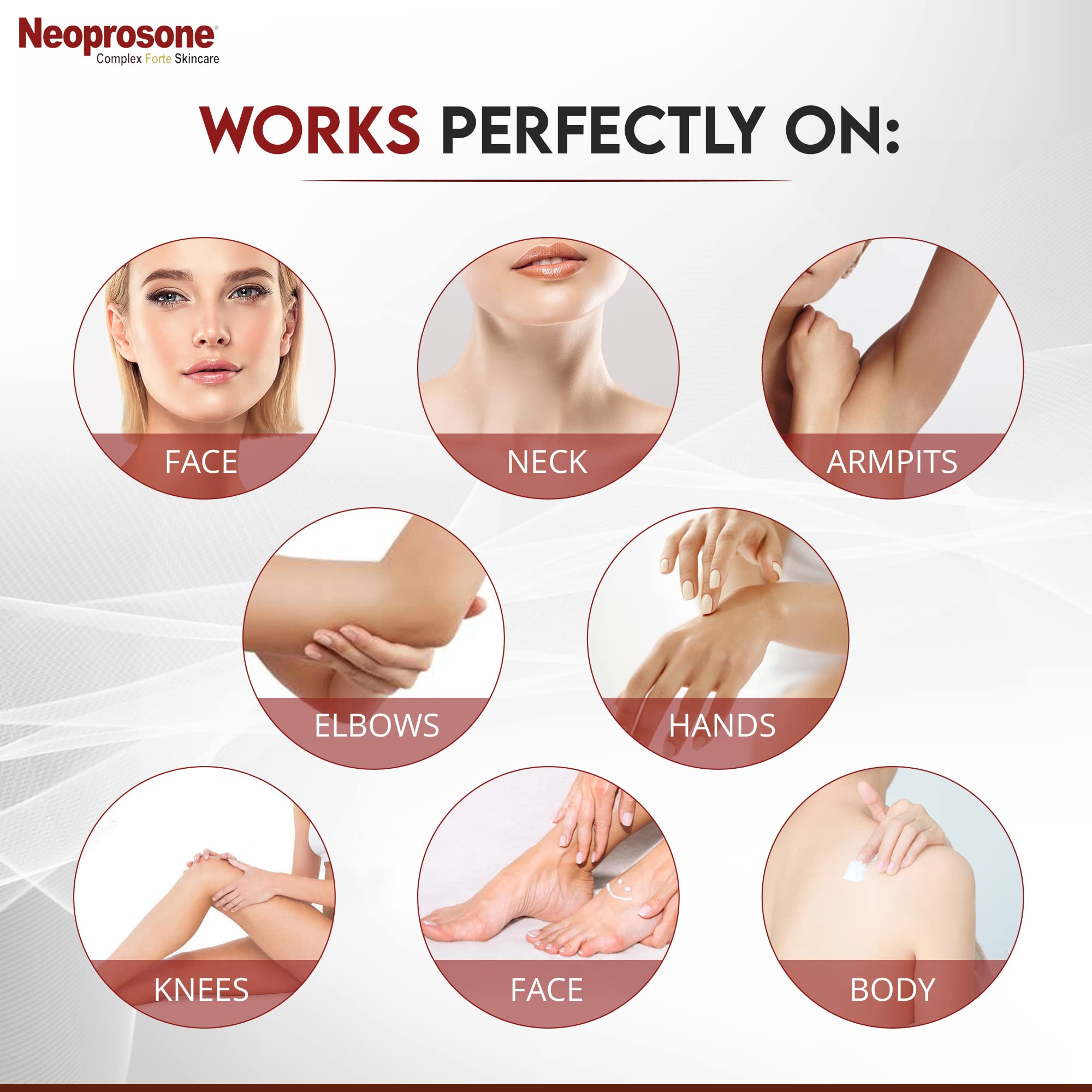 Neoprosone crema-mancha-zonas-privadas: tratamiento suave para áreas delicadas.