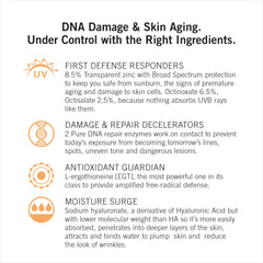 NEOVA application routine image highlights fast-absorbing formula with hydrating benefits.