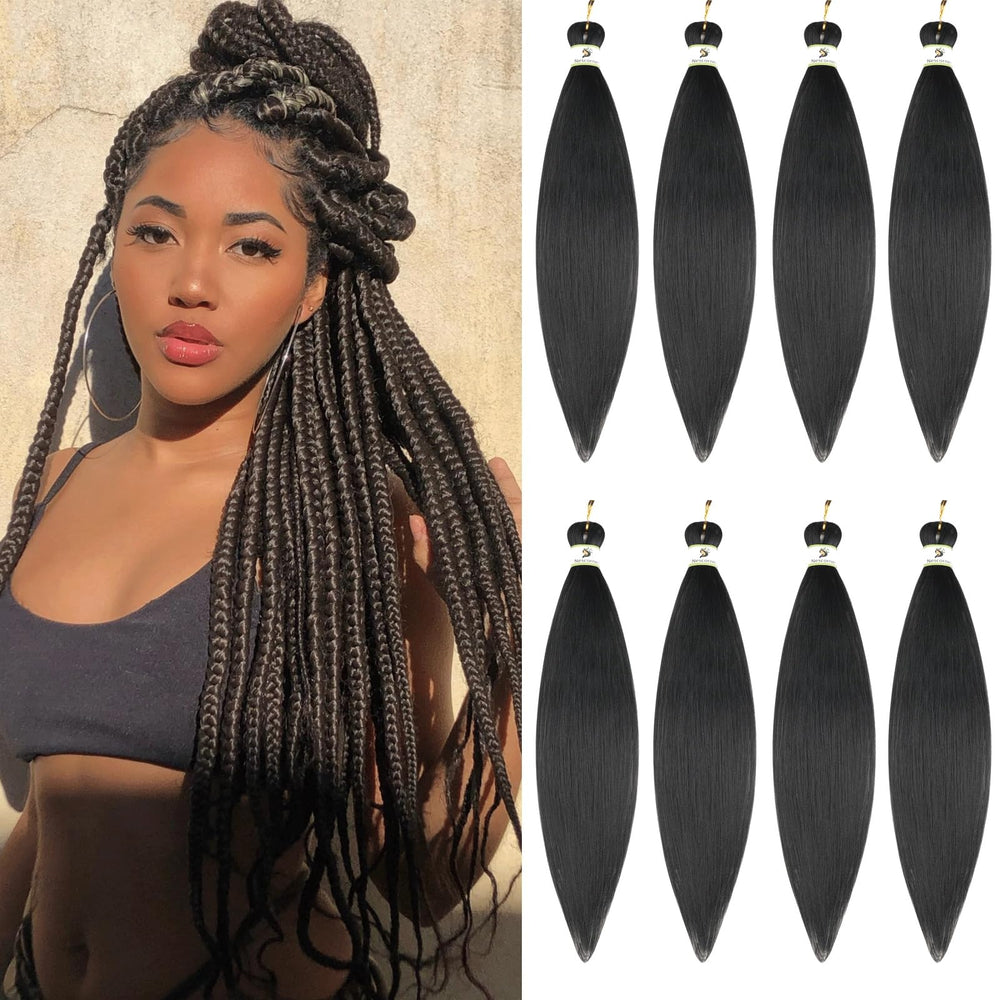 Nescorner braiding hair accessories kit with hair jewelry for finishing looks