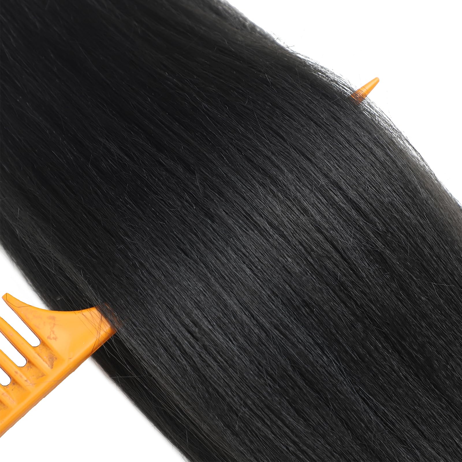 Nescorner braiding hair 24in folded to 48in for quick full-head styling