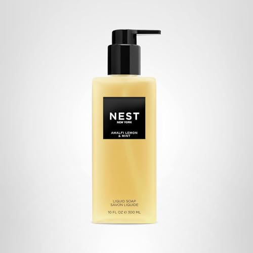 NEST New York Amalfi Lemon & Mint ingredients page shows gluten-free and cruelty-free formula