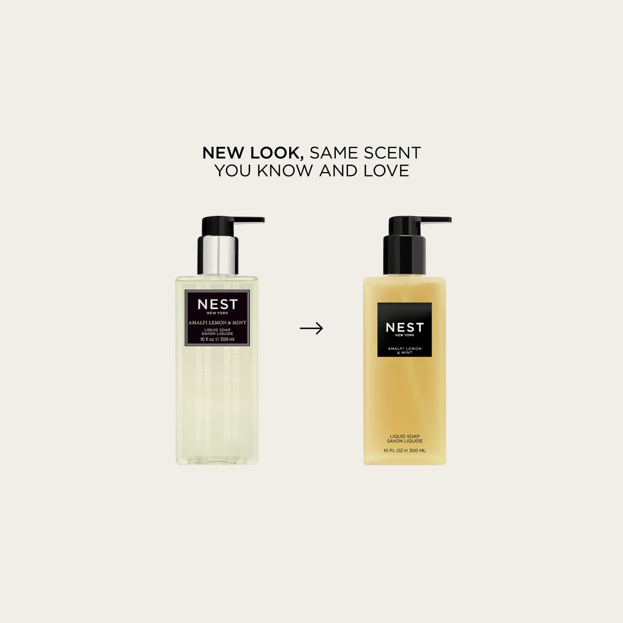 NEST New York Amalfi Lemon & Mint pump for easy, mess-free handwashing