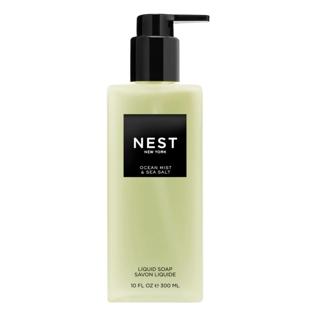 Nest New York Ocean Mist Sea Salt bottle delivers a refreshing cleanse.