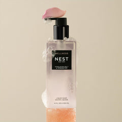 NEST New York liquid soap salted amber white woods look conveys luxurious fragrance