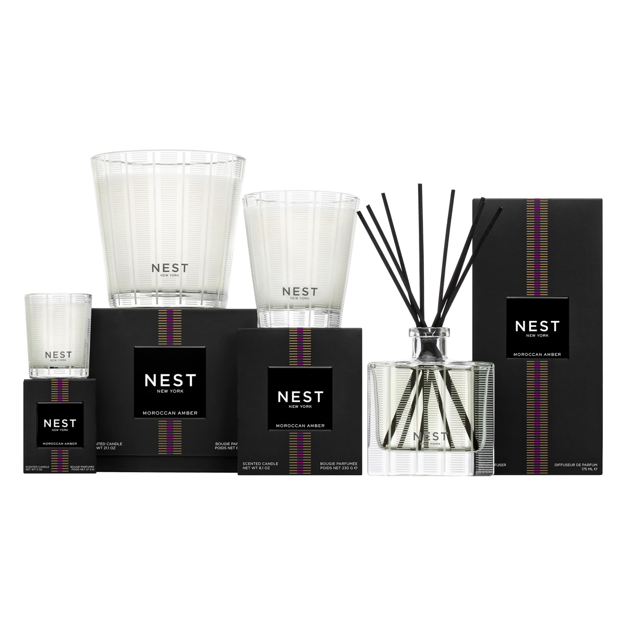 Bathroom scene with NEST New York Moroccan Amber liquid soap