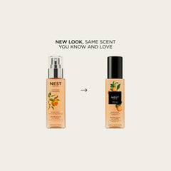 NEST New York Seville Orange Body Mist spray captures a vibrant citrus mist revitalizing skin.