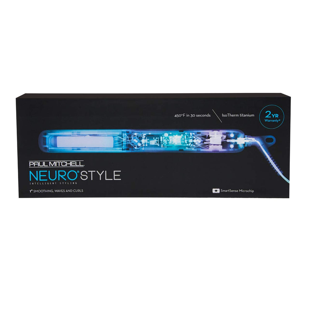 Neuro flat iron digital display reveals precise heat control for tailored styling