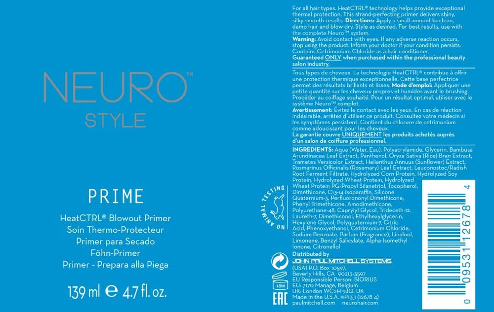 Neuro Prime HeatCTRL fragrant profile shot highlighting sweet scent during use.