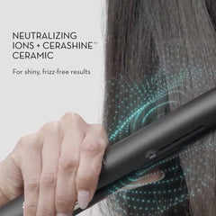 Neuro Style+ ion generator close-up for frizz-free shine potential.