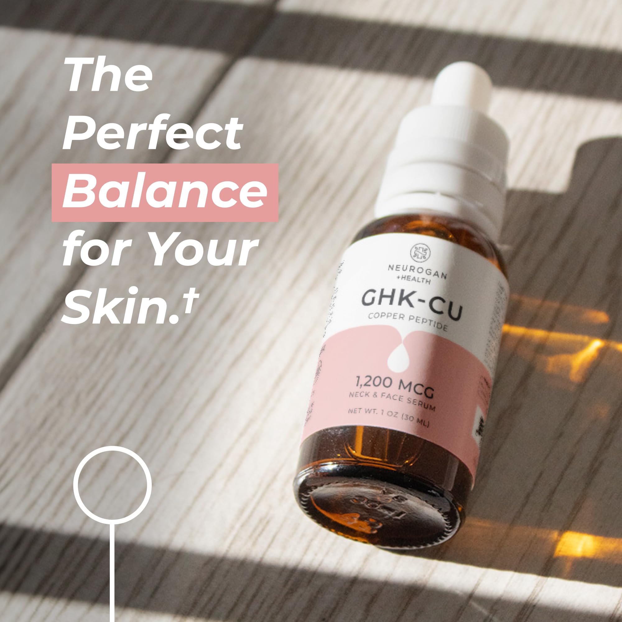 Neurogan GHK-Cu before-after-inspired shot hints potential results.