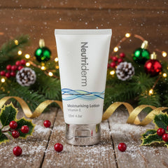NEUTRIDERM moisturizer being applied to the face shows fast absorption