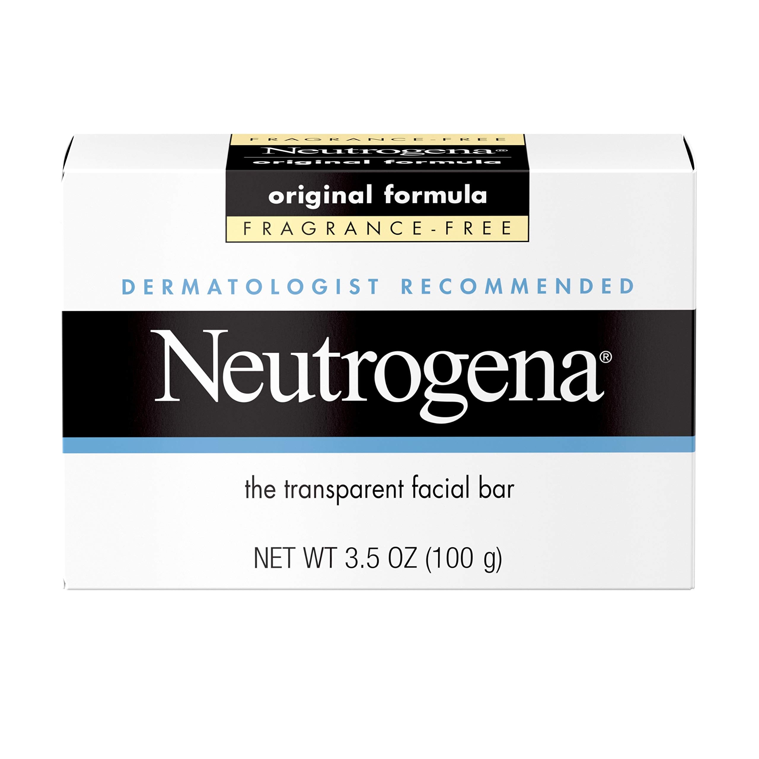 Neutrogena-bar-package-flat-lay highlights convenient, fragrance-free solution for daily skincare.