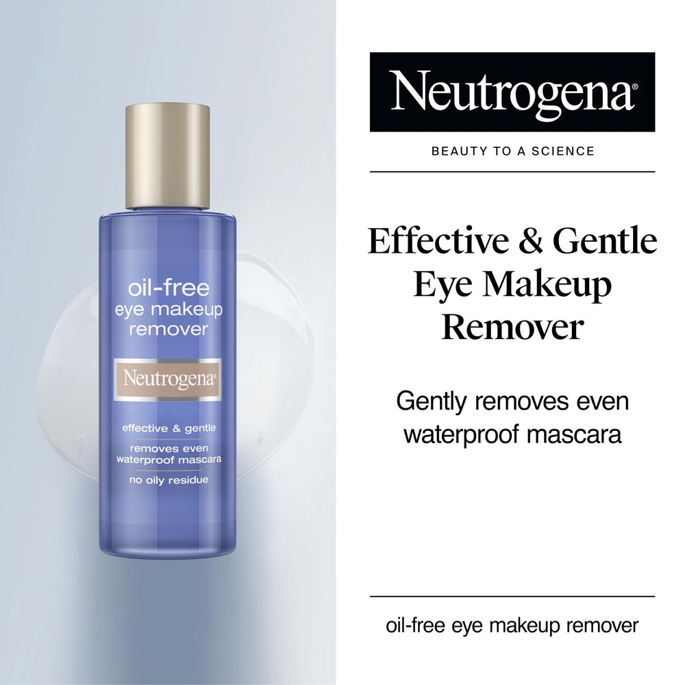 Neutrogena bottle cap and dispenser highlighting convenient, spill-resistant design