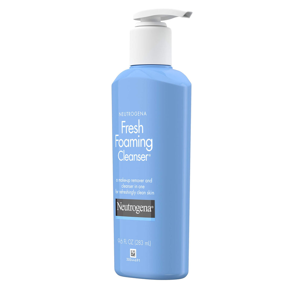 Close-up of Neutrogena cleanser safe for sensitive eyes