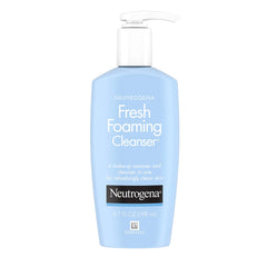 Neutrogena Fresh Foaming Daily Cleanser bottle pump for refreshingly clean skin