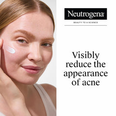 Neutrogena gel texture close-up highlighting quick absorption benefit