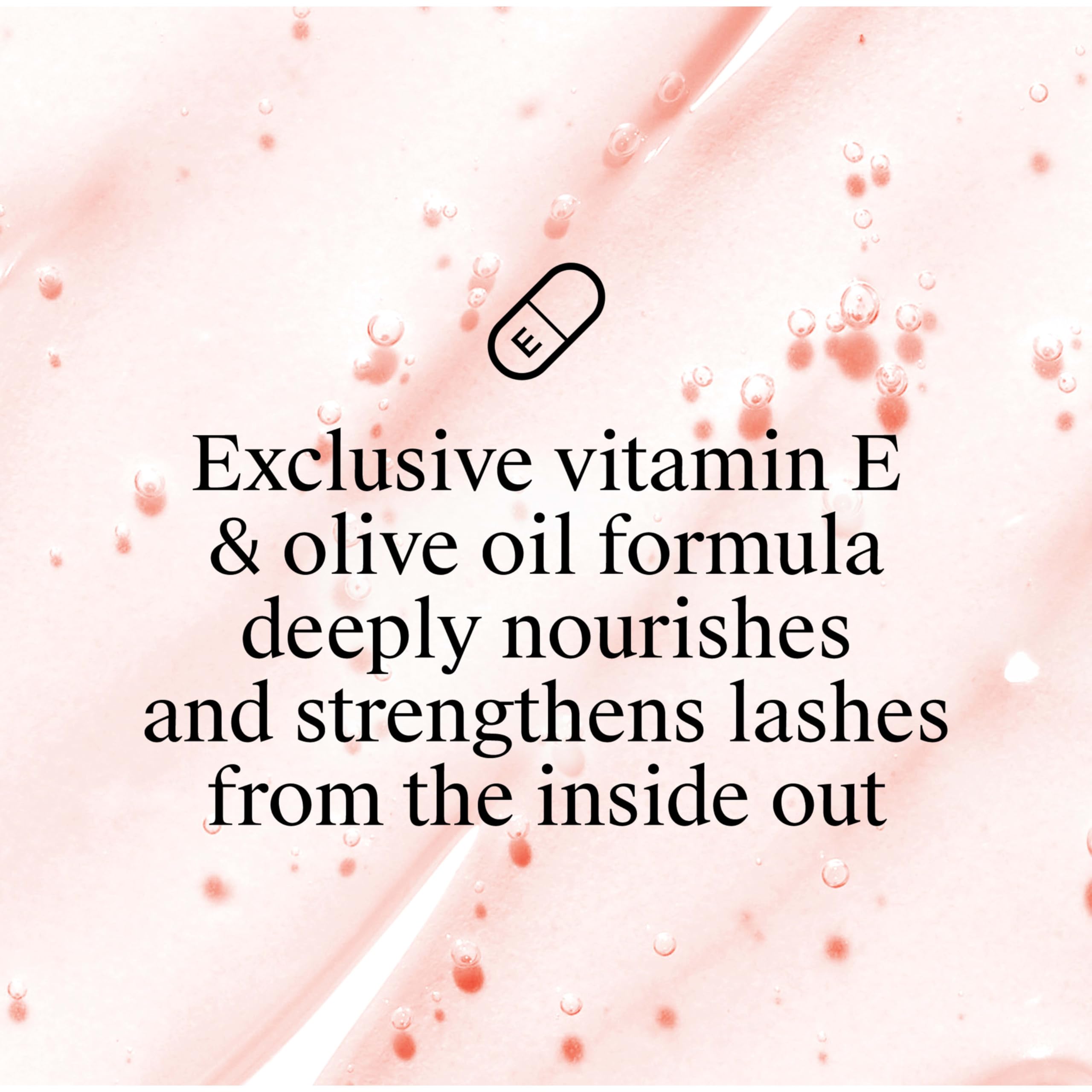Neutrogena Healthy Lengths mascara olive oil and vitamin E swatch emphasizes lash nourishment